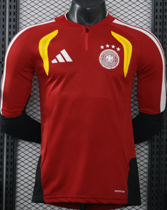 2026-27 Germany Half Long Sleeve Player Version Training Shirts