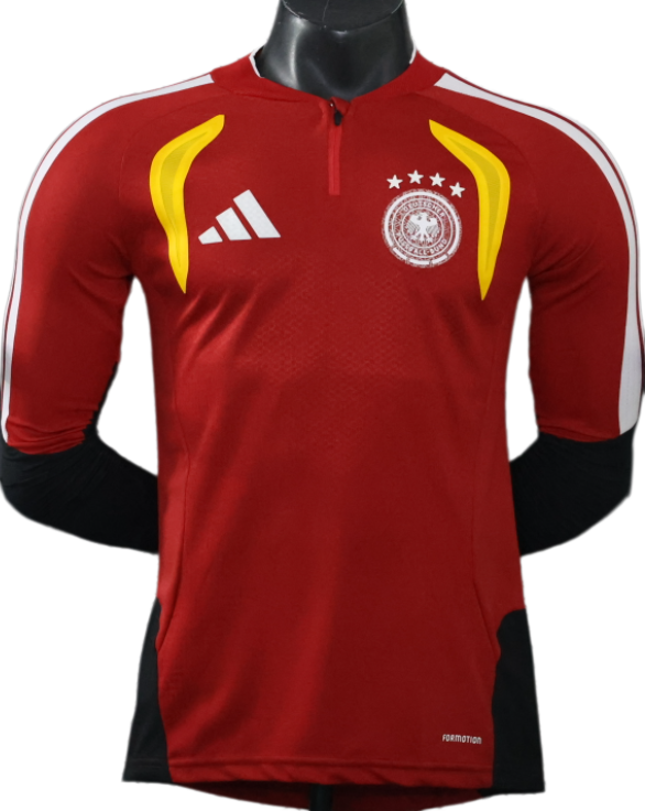 2026-27 Germany Half Long Sleeve Player Version Training Shirts