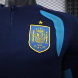 2026-27 Spain Half Long Sleeve Player Version Training shirts