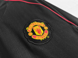 2007-2008 Manchester United Away Long Sleeve Retro Soccer Jersey