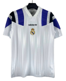 2024 Real Madrid White Retro Soccer Jersey
