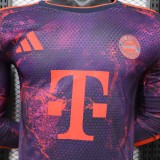 2026-27 Bayern Munich Third Away Long Sleeve Player Version Soccer Jersey