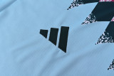 Real Madrid Blue Retro Training Short Suit