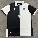 2026-27 Mens Sampdoria Black White Fans Soccer Jersey