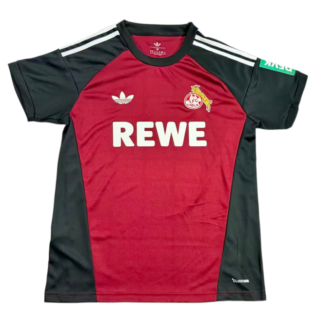 2026-27 Mens FC Koln Red Black Fans Training Shirts
