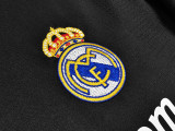 2009-2010 Real Madrid Away Black Retro Soccer Jersey