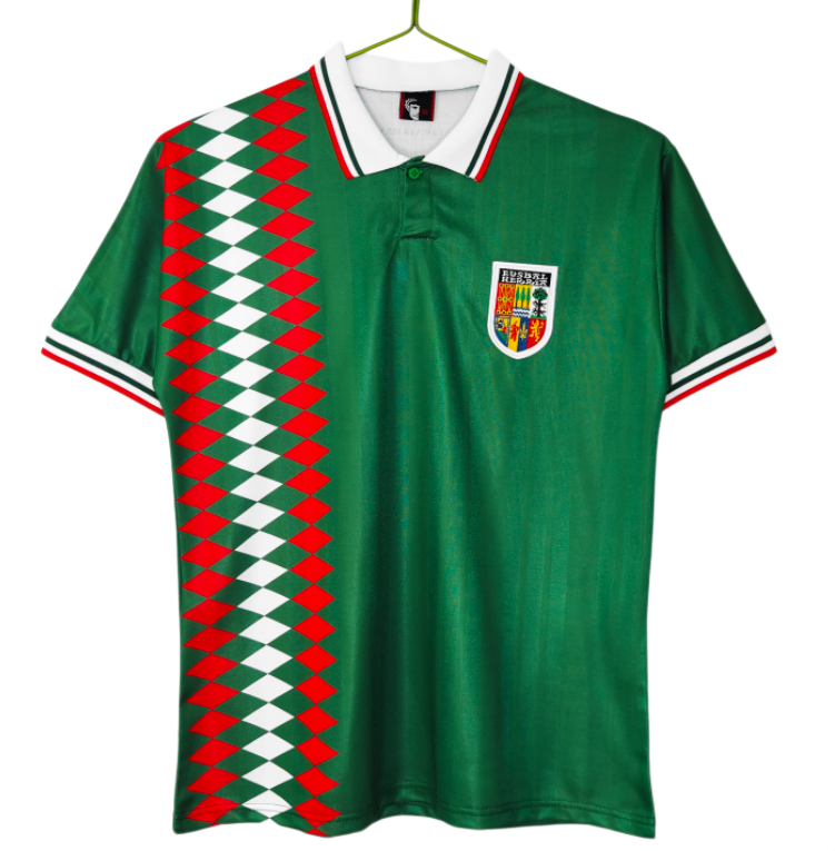 1994 Basque FC Home Green Retro Soccer Jersey