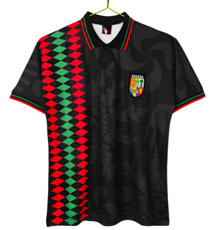 1994 Basque FC Away Black Retro Soccer Jersey