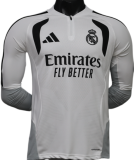 2026-27 Real Madrid Half Long Sleeve Player Version Training Shirts