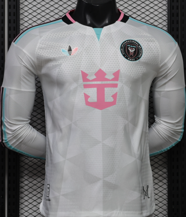 2026-27 Inter Miami Third Away Long Sleeve Player Version Soccer Jersey