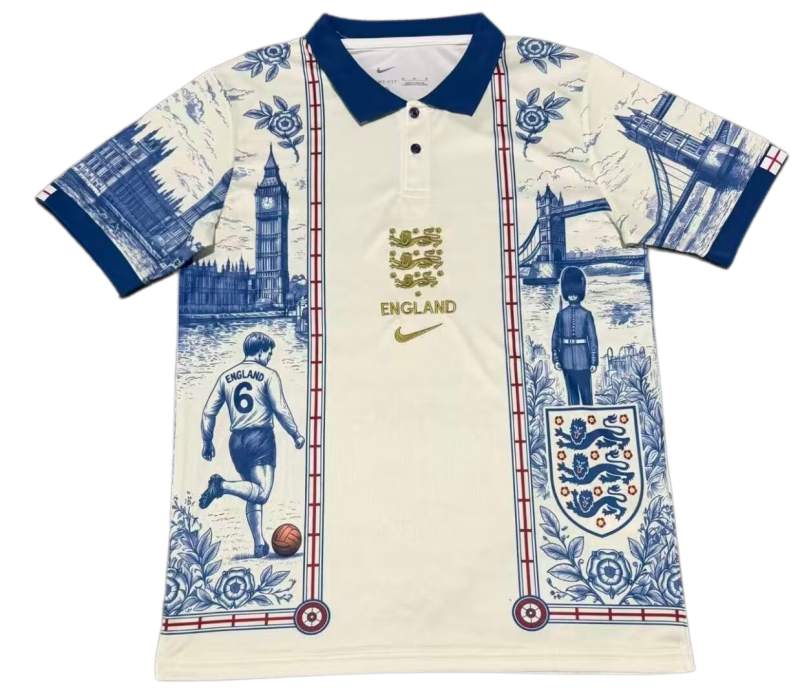 2026-27 England  Special Edition Polo Fans Soccer Jersey