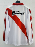 1998-1999 River Plate Home Long Sleeve Retro Soccer Jersey