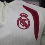 2026-27 Real Madrid Half Long Sleeve Player Version Training Shirts