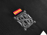 2009-2010 Real Madrid Away Black Retro Soccer Jersey