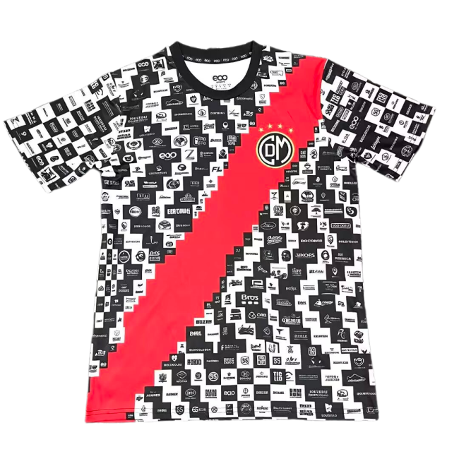 2026-27 River Plate Black Red Fans Training Shirts