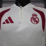 2026-27 Real Madrid Half Long Sleeve Player Version Training Shirts