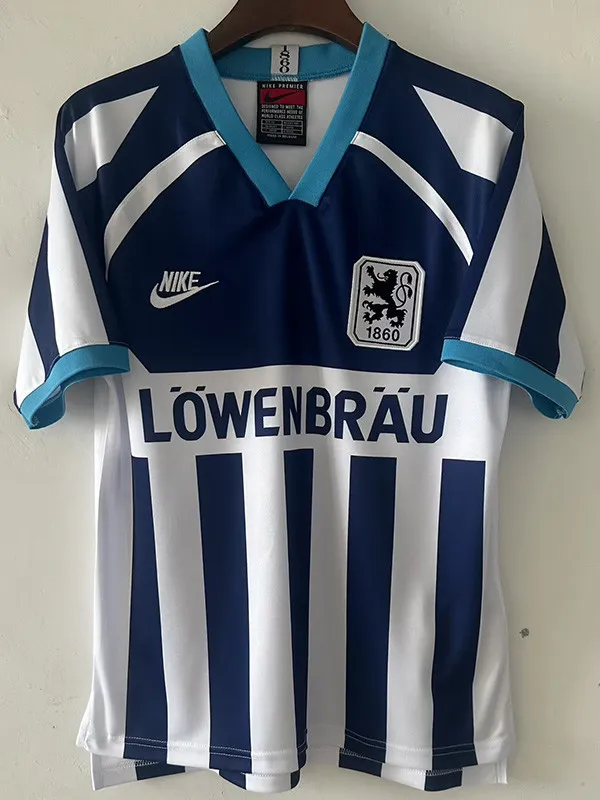 1995 Munchen Away Retro Soccer Jersey