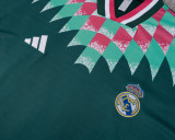 Real Madrid Dark Green Retro Training Short Suit