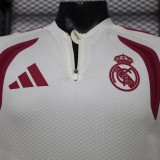 2026-27 Real Madrid Half Long Sleeve Player Version Training Shirts