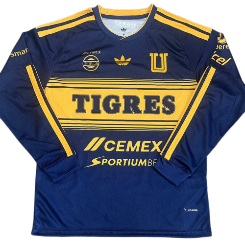 2026-27 Mens Tigres UANL Away Long Sleeve Soccer Jersey