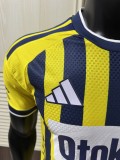 2026-27 Mens Fenerbahce Home Yellow Player Version Soccer Jersey