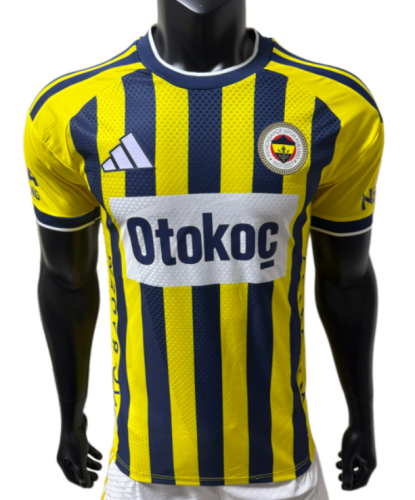 2026-27 Mens Fenerbahce Home Yellow Player Version Soccer Jersey