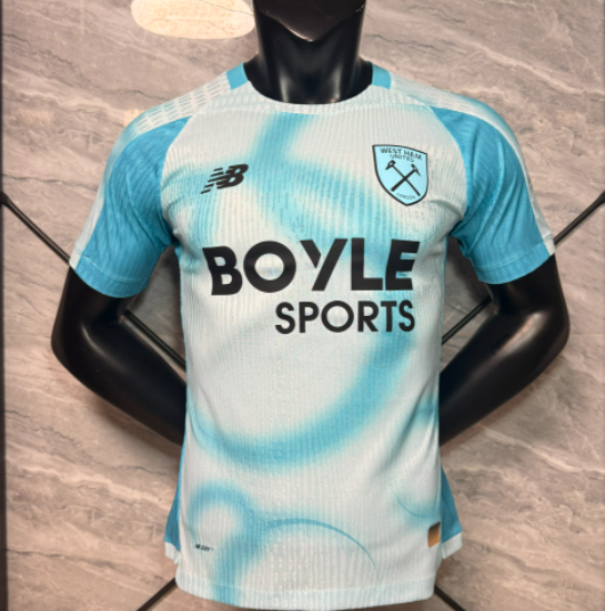 2026-27 Mens West Ham United Third Away Player version Soccer Jersey