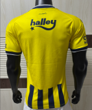 2026-27 Mens Fenerbahce Home Yellow Player Version Soccer Jersey