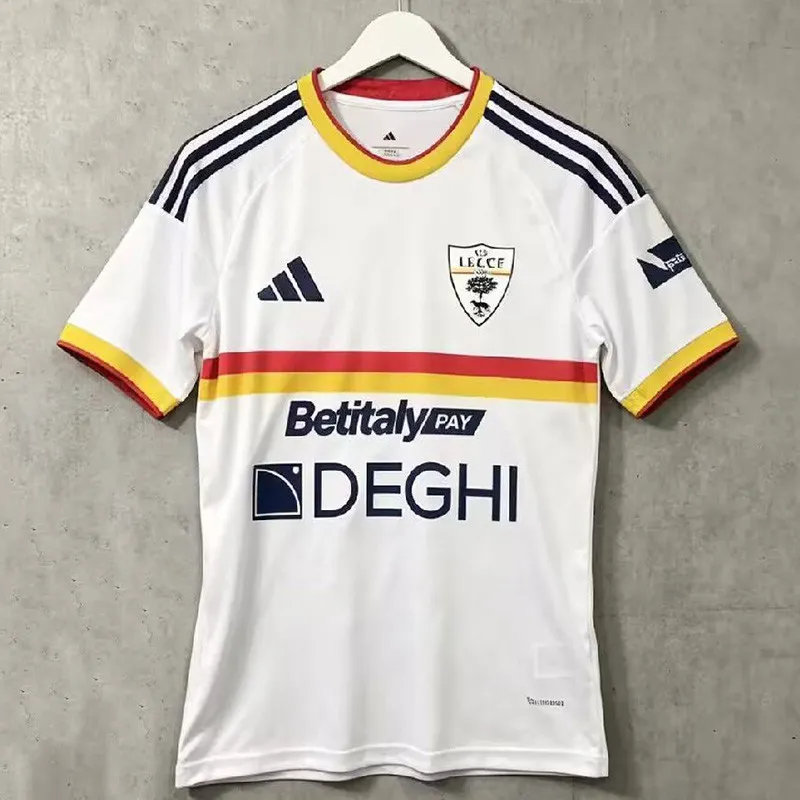 2026-27 Mens Lecce Away White Soccer Jersey