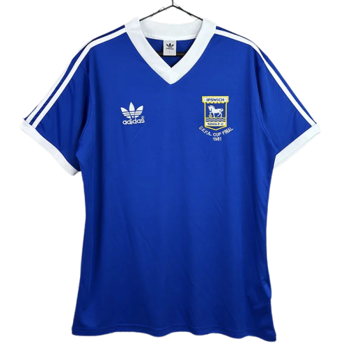 1978-1981 Mens Ipswich Home Blue Retro Soccer Jersey