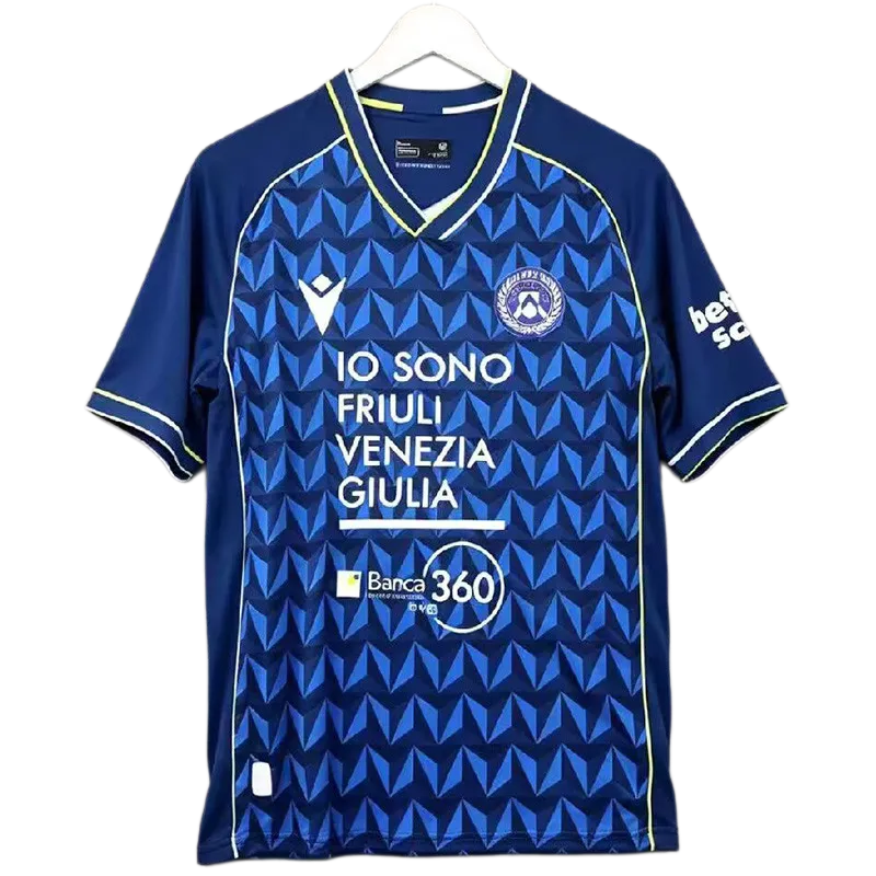 2026-27 Mens Udinese Away Blue Fans Soccer Jersey