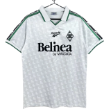 1998-1999 Monchengladbach Home White Retro Soccer Jersey