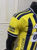 2026-27 Mens Fenerbahce Home Yellow Player Version Soccer Jersey