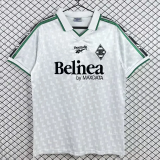 1998-1999 Monchengladbach Home White Retro Soccer Jersey