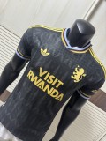 2026-27 Mens Aston Villa Away Black Player Soccer Jersey