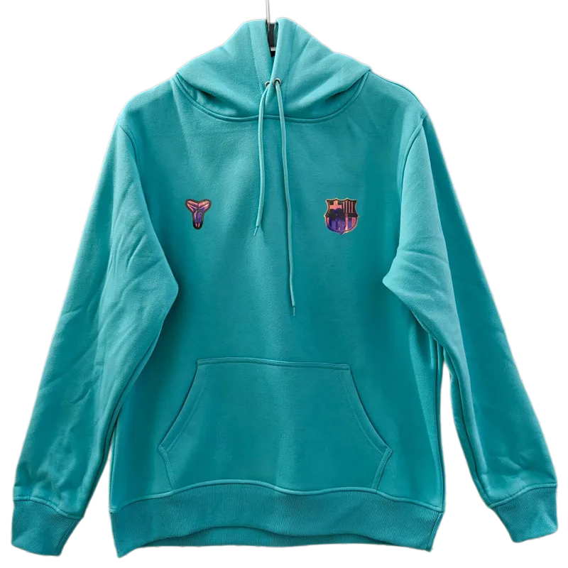 2026-27 Mens Barcelona Light Blue Hoody 浅蓝色(加绒)