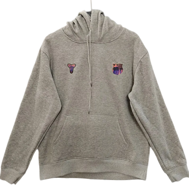 2026-27 Mens Barcelona Grey Hoody 灰色(加绒)