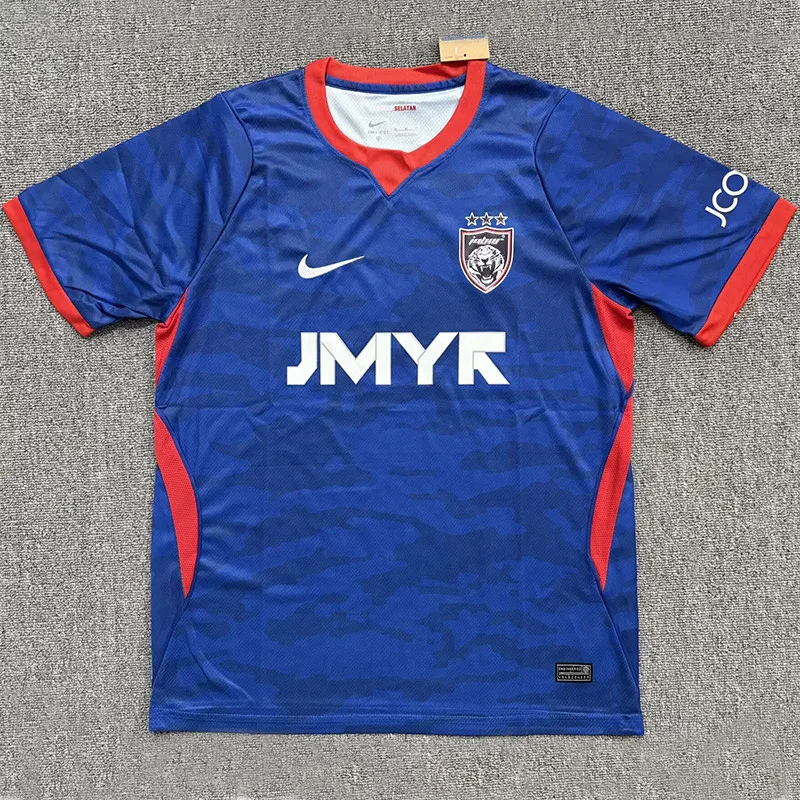 2026-27 Mens Johor DT Home Blue Fans Soccer Jersey