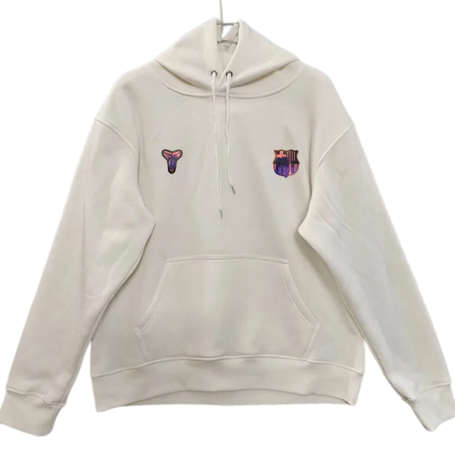 2026-27 Mens Barcelona White Hoody 白色(加绒)