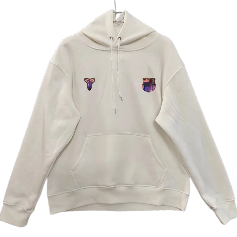 2026-27 Mens Barcelona White Hoody 白色(加绒)