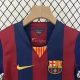 2014-2015 Kids Barcelona Home Retro Soccer Jersey