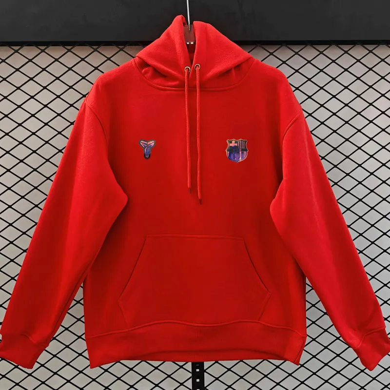 2026-27 Mens Barcelona Red Hoody 红色(加绒)