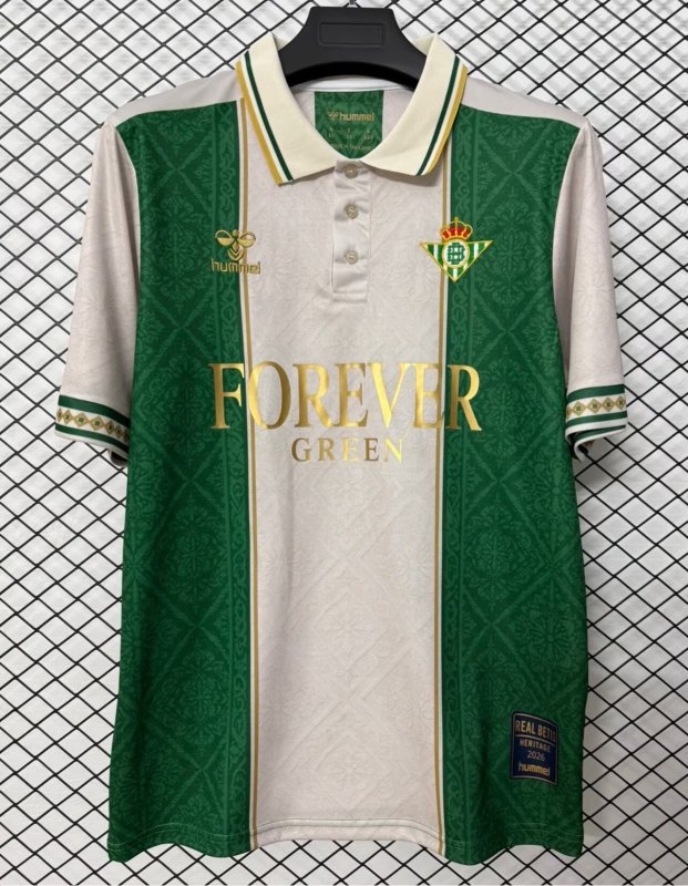 2026-27 Real Betis Commemorative Edition Retro Soccer Jersey