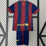 2014-2015 Kids Barcelona Home Retro Soccer Jersey