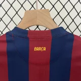 2014-2015 Kids Barcelona Home Retro Soccer Jersey
