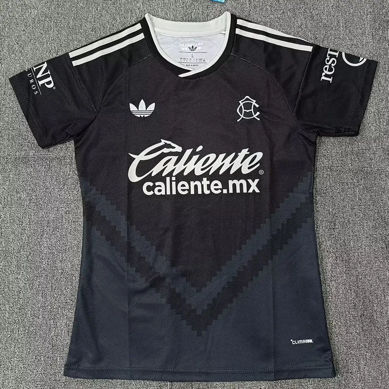 2026-27 Women Club America Away Black Soccer Jersey