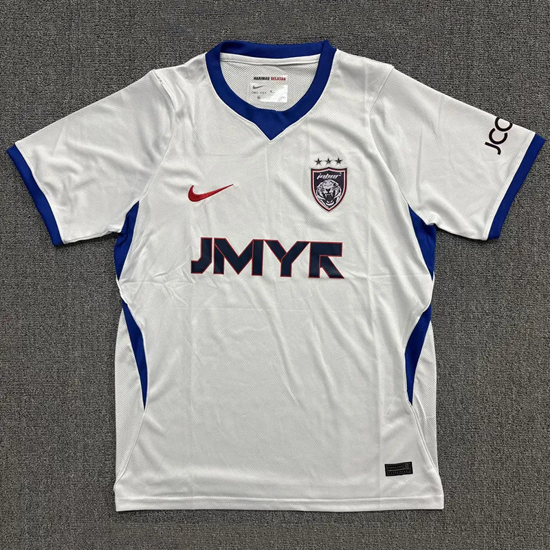 2026-27 Mens Johor DT Away White Fans Soccer Jersey