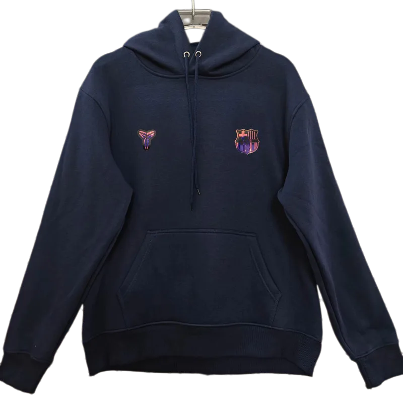 2026-27 Mens Barcelona Royal Blue Hoody 宝蓝色(加绒)