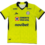2026-27 Cruz Azul Goalkeeper Fluorescent Yellow Fans Soccer Jersey
