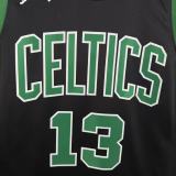 2022-23 Celtics GEORGE #13 Black Top Quality Hot Pressing NBA Jersey(Trapeze Edition)飞人版